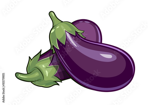 Couple of eggplants