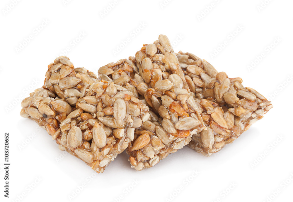 Sunflower seeds in sugar caramel Sunflower seeds in sugar caramel