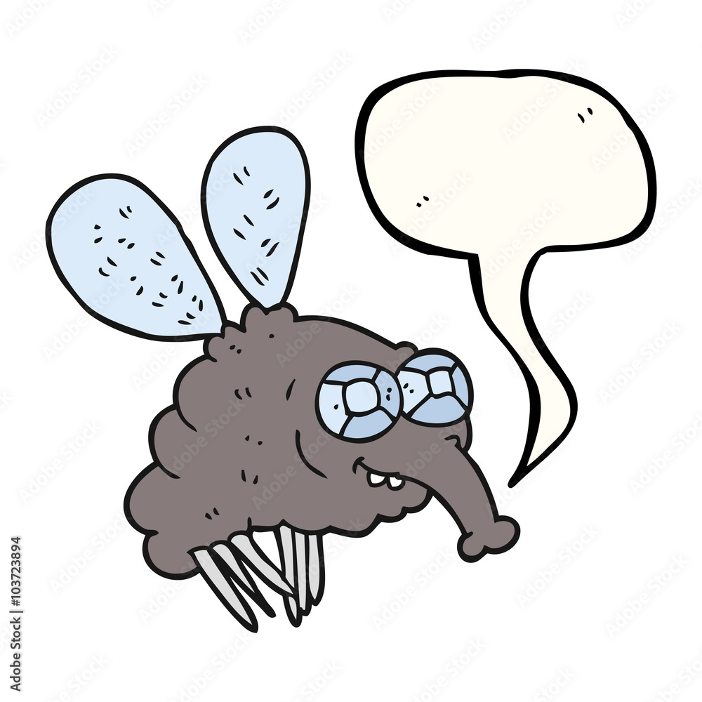 speech bubble cartoon fly speech bubble cartoon fly