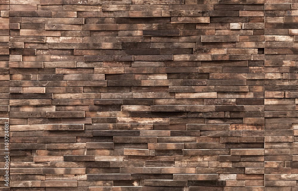 Decorative wooden wall background texture Decorative wooden wall background texture