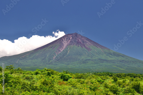 夏の富士山