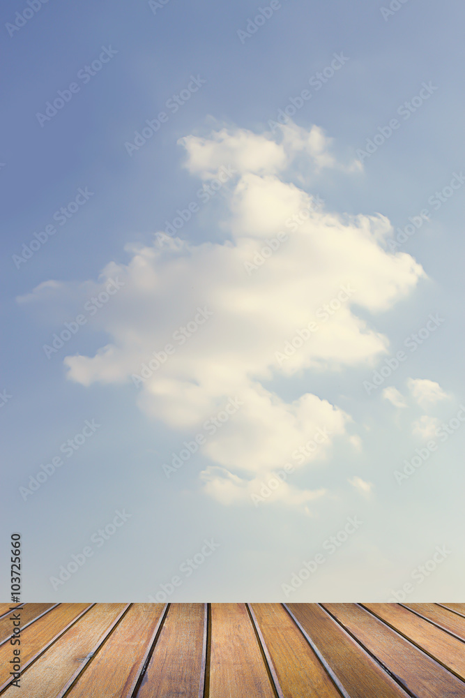 Sky cloud vintage background