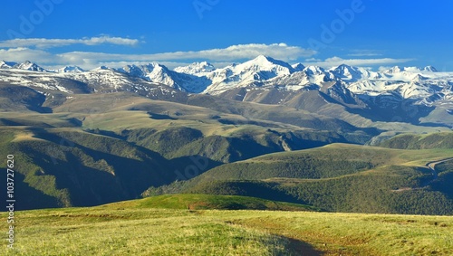 Caucasus ridge