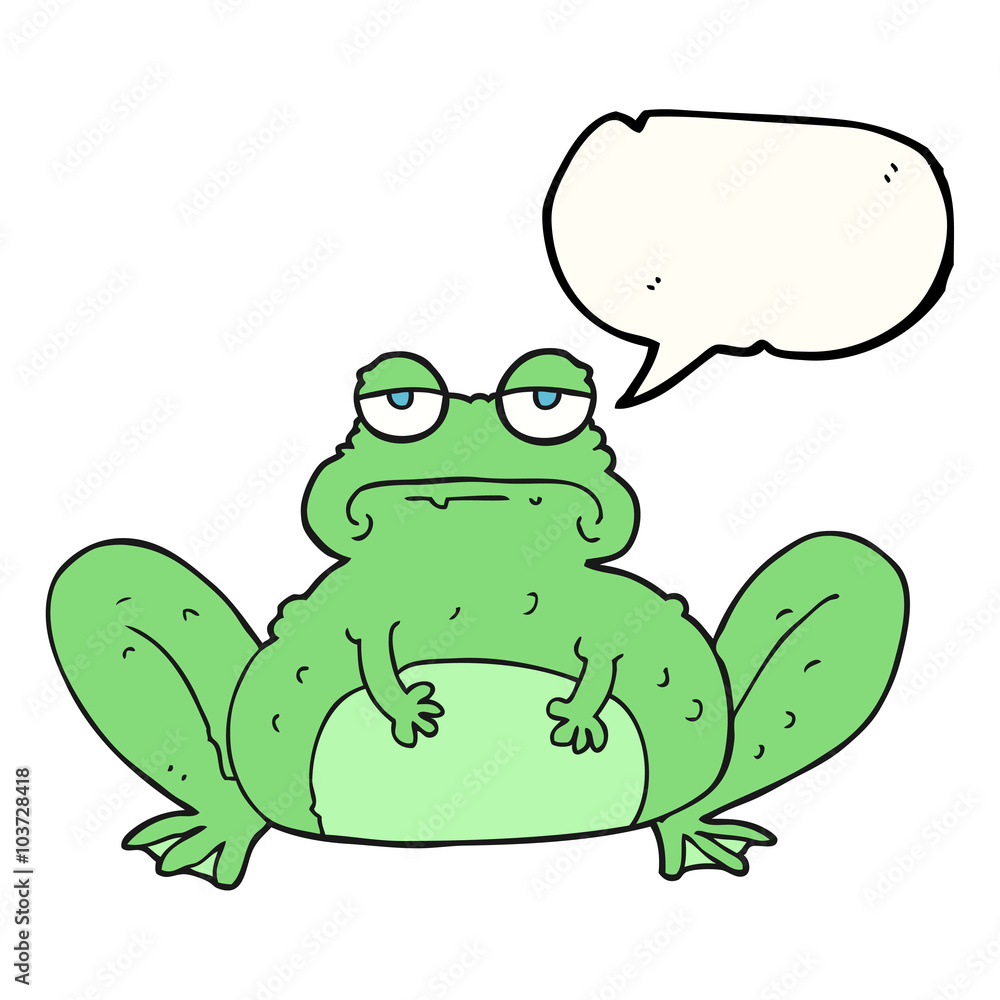 speech bubble cartoon frog speech bubble cartoon frog