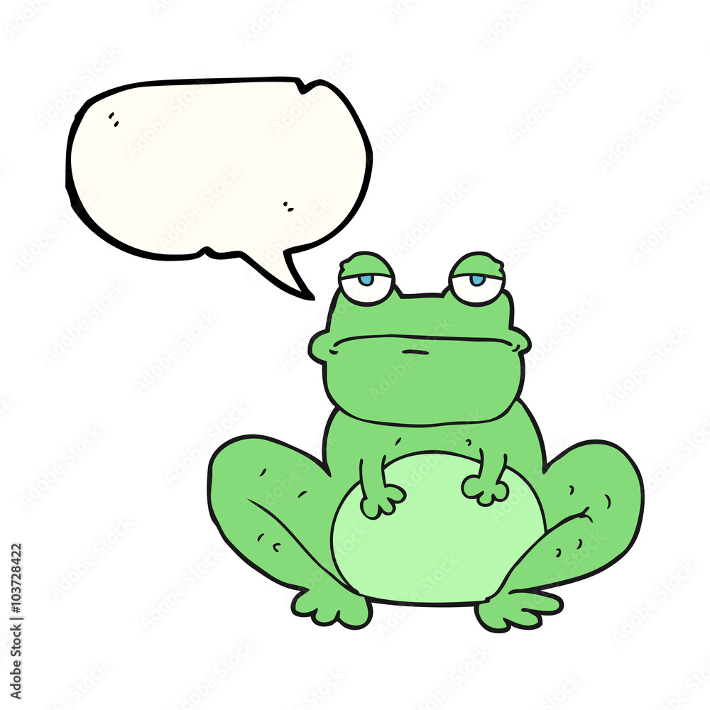 speech bubble cartoon frog speech bubble cartoon frog