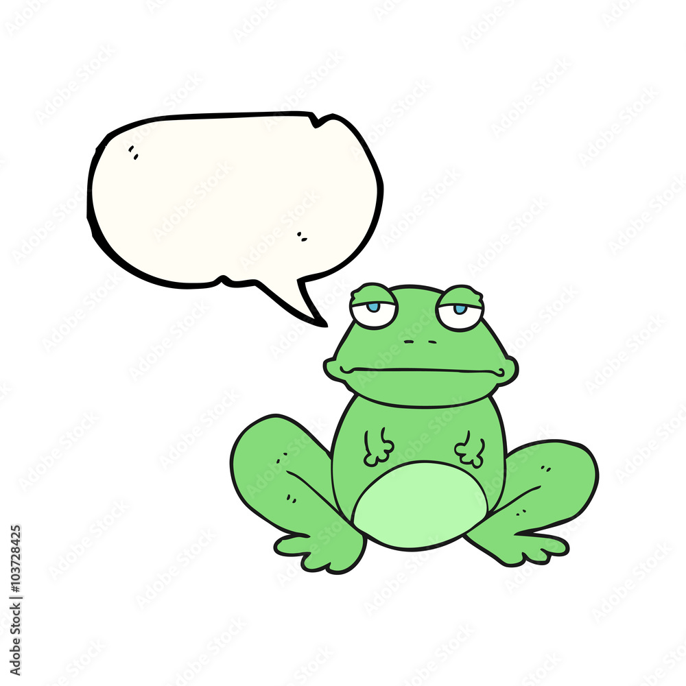 speech bubble cartoon frog speech bubble cartoon frog