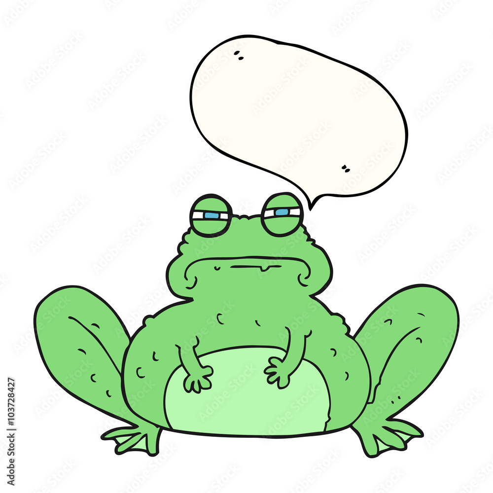 speech bubble cartoon frog speech bubble cartoon frog