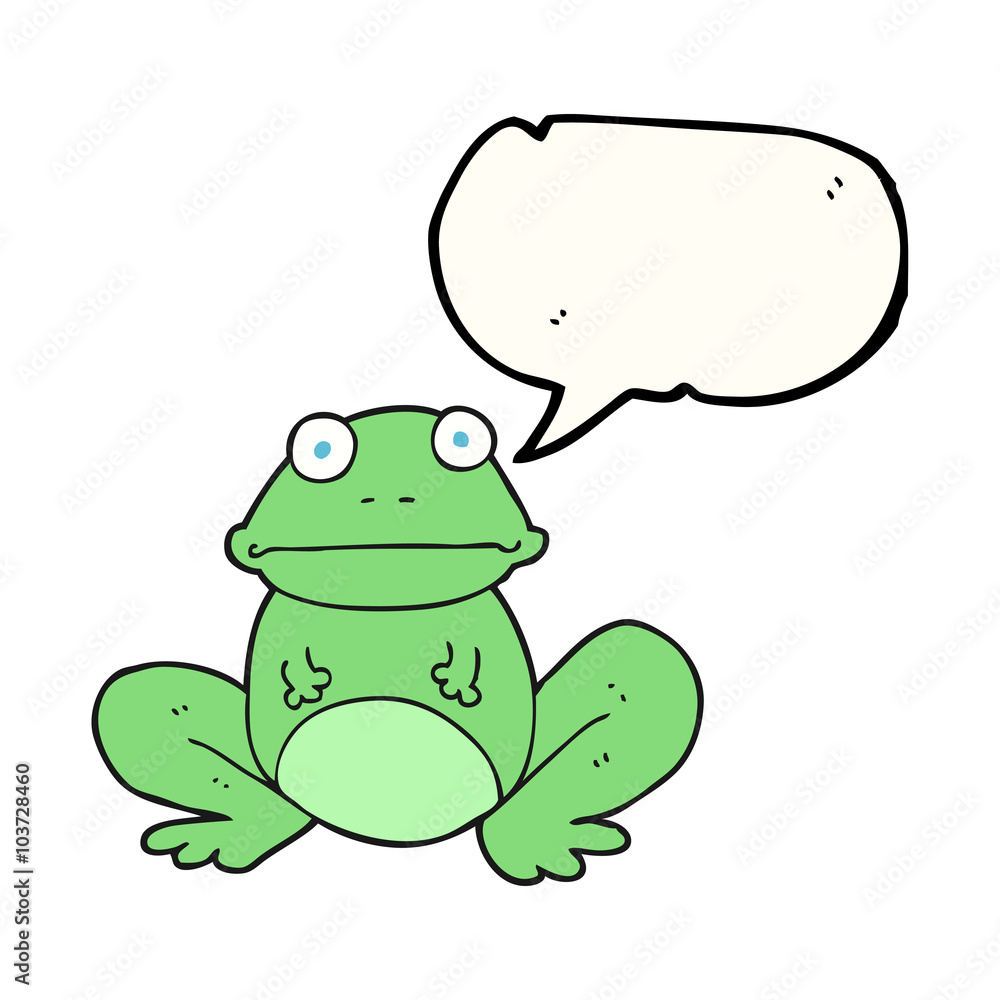 speech bubble cartoon frog speech bubble cartoon frog