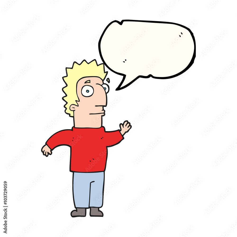 speech bubble cartoon man waving speech bubble cartoon man waving