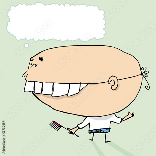 boy with teeth