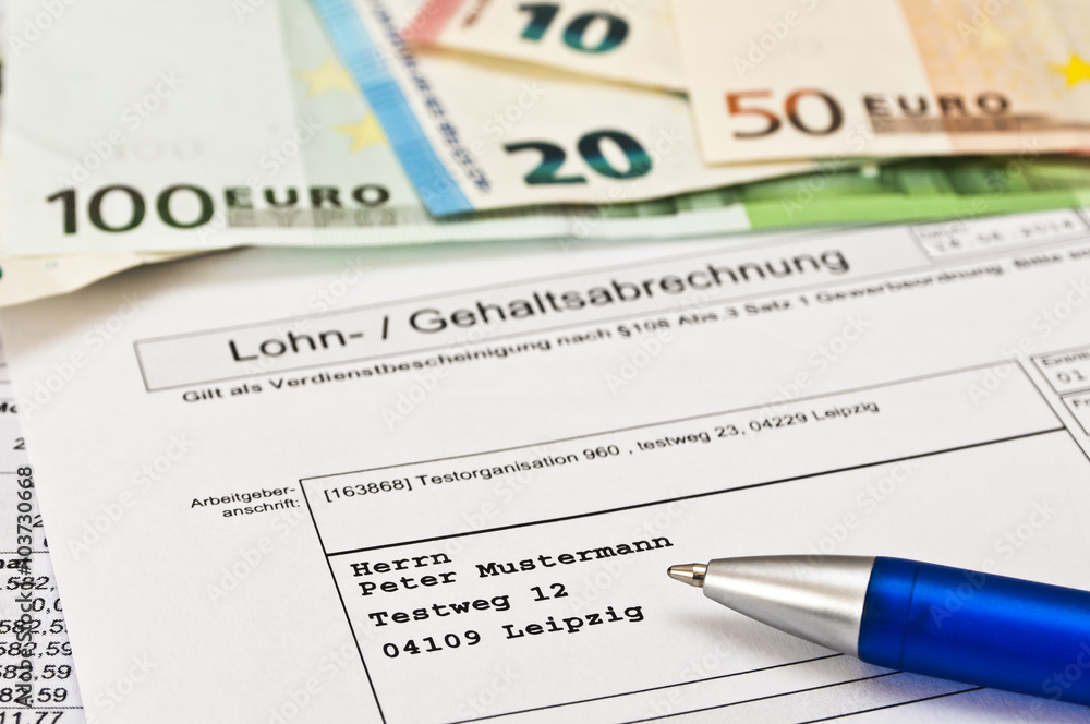 Lohn und Gehalt Lohn und Gehalt