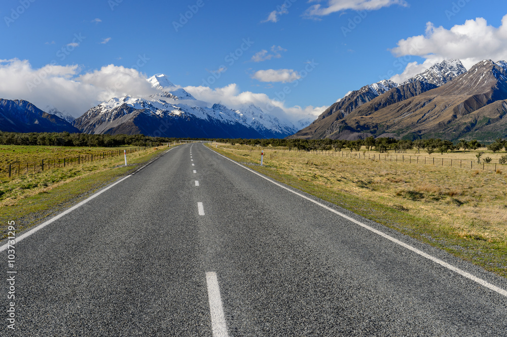 Naklejka premium Mount Cook
