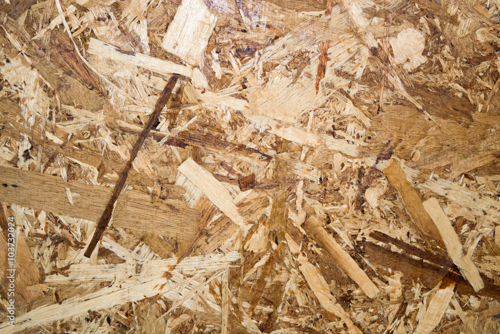 Close up Oriented Strand Board for background textures Close up Oriented Strand Board for background textures