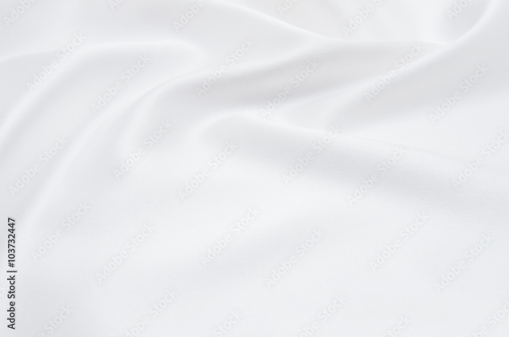 white satin fabric as background