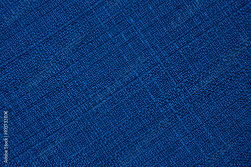 big Blue linen seamless texture in close-up (texture pattern for