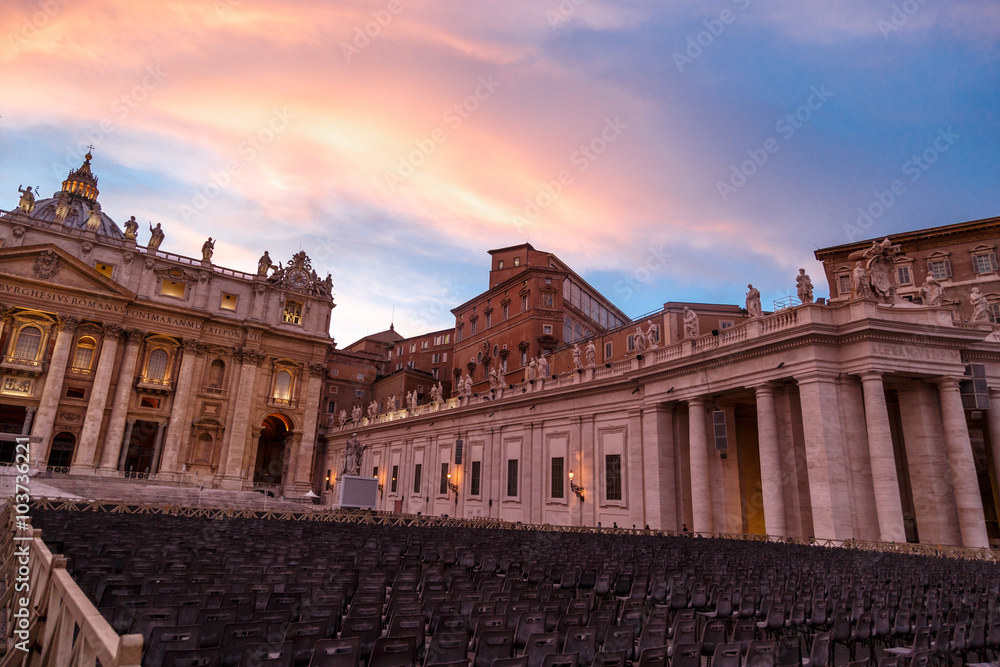 San Pietro Basilica View