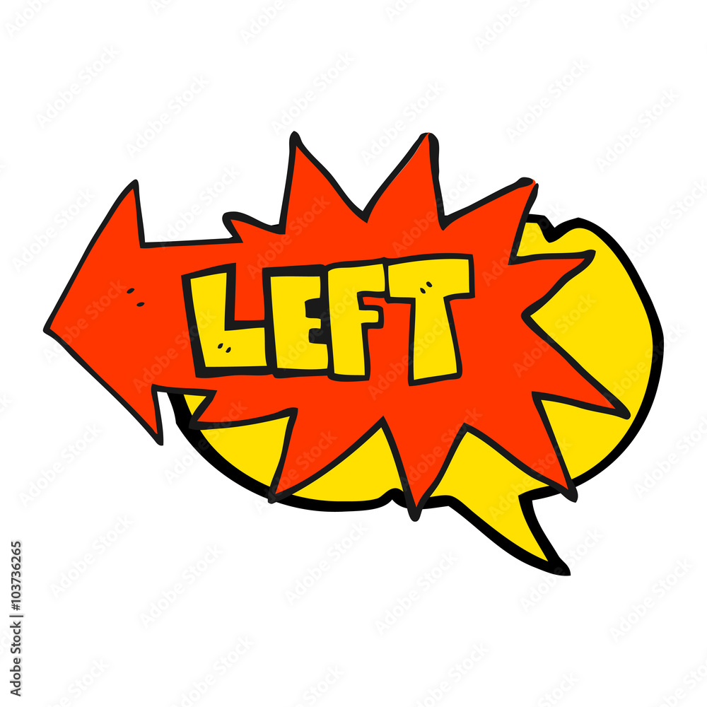 speech bubble cartoon left symbol speech bubble cartoon left symbol
