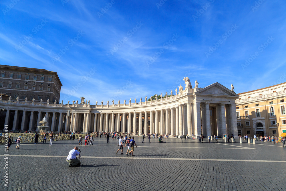 Side View of Vatican
