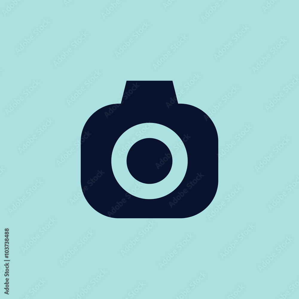 Camera Flat Vector Icon Camera Flat Vector Icon