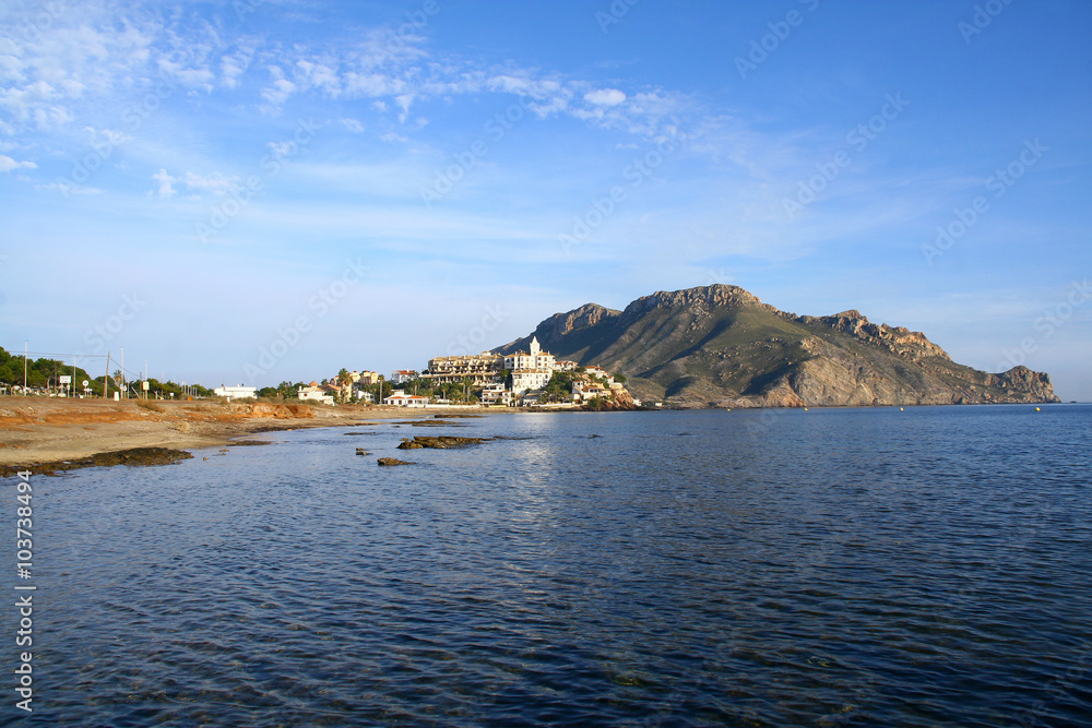 Fototapeta premium Calabardina, au pied du cap Cope