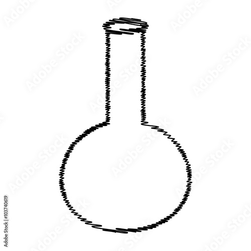 Black icon with scribble effect