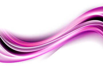 Light Pink Waves Background
