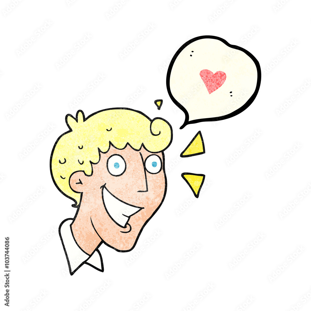 speech bubble textured cartoon excited man speech bubble textured cartoon excited man