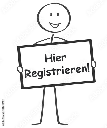 Strichmännchen sagt: hier Registrieren
