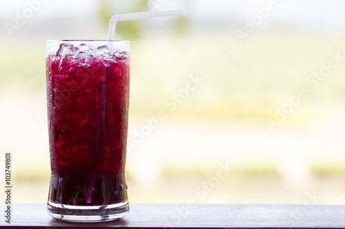 Schilderij op canvas Grape juice