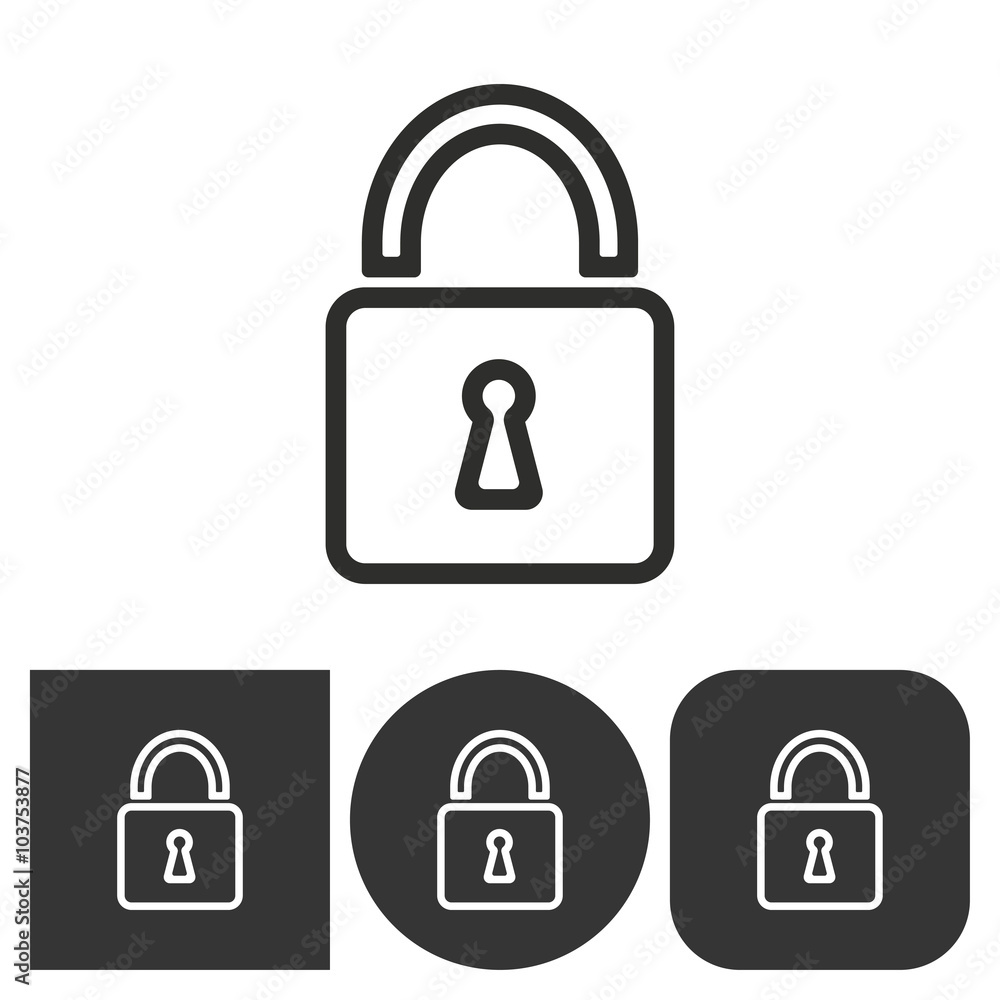 Lock - vector icon.
