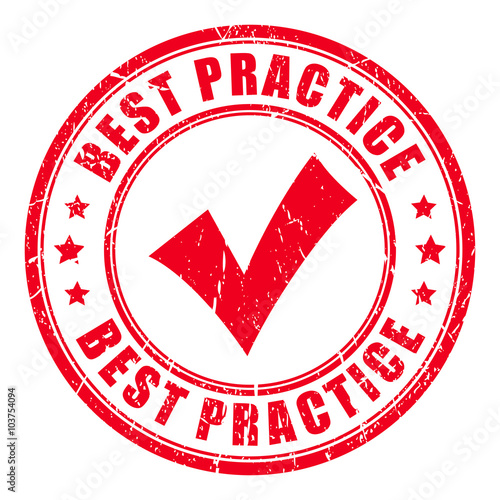 Best practice rubber stamp