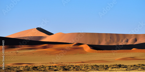 Sossusvlei  Namib Naukluft National Park  Namibia