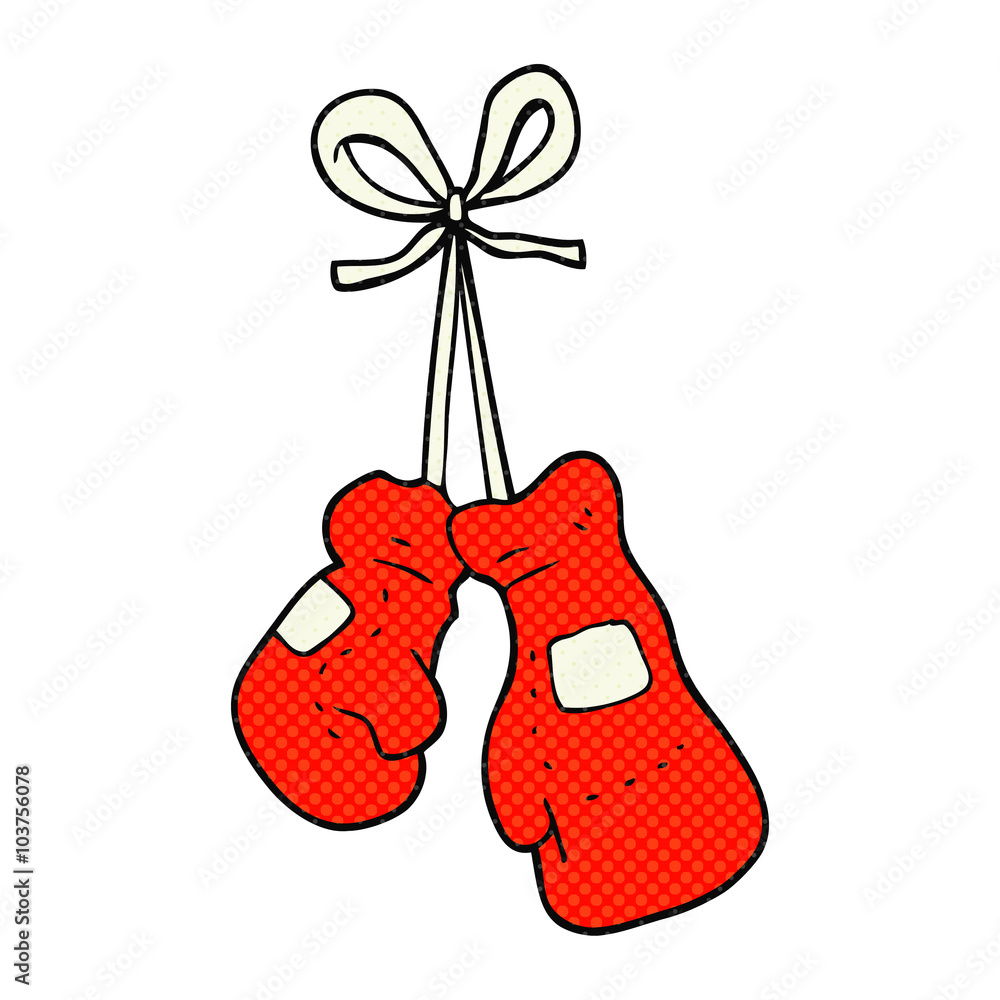cartoon boxing gloves cartoon boxing gloves