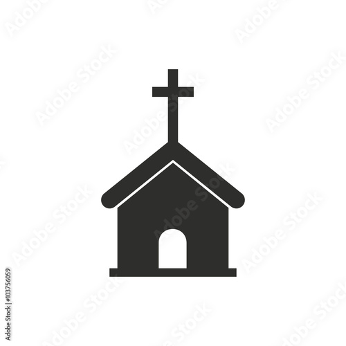 Church - vector icon.