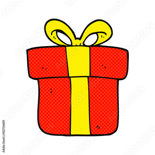 cartoon christmas gift