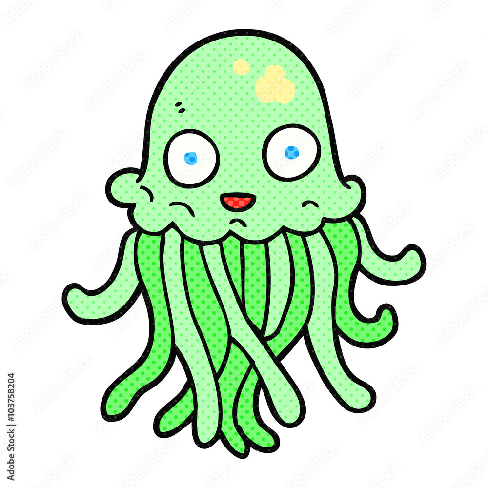 Fototapeta premium cartoon octopus