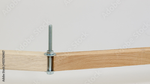 the bolt between the stick