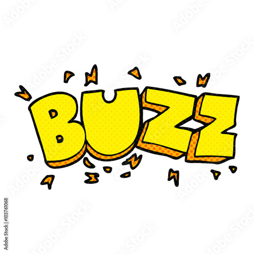 cartoon buzz symbol