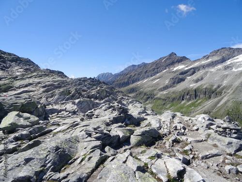 View from Medelz  Weissee  Hohe tauern  Zell am see  Austria