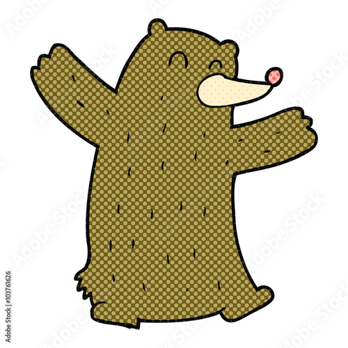 cartoon bear