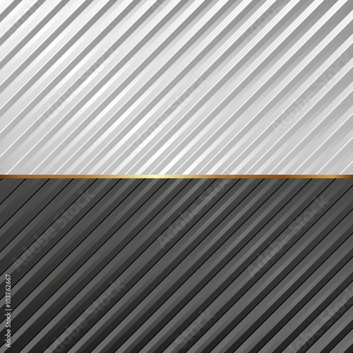 black and white background divided into two