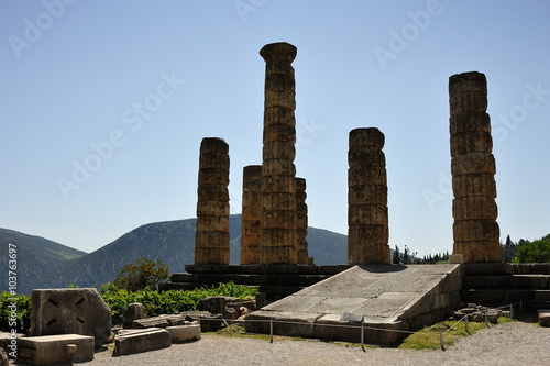 Temple of Apollo entrance photo