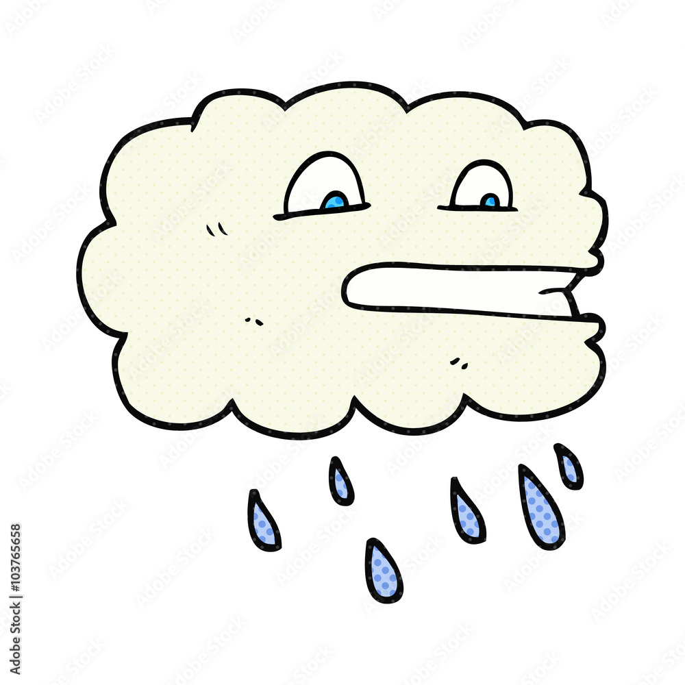 cartoon rain cloud cartoon rain cloud