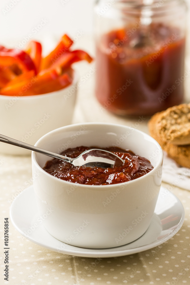 Bell pepper relish Bell pepper relish