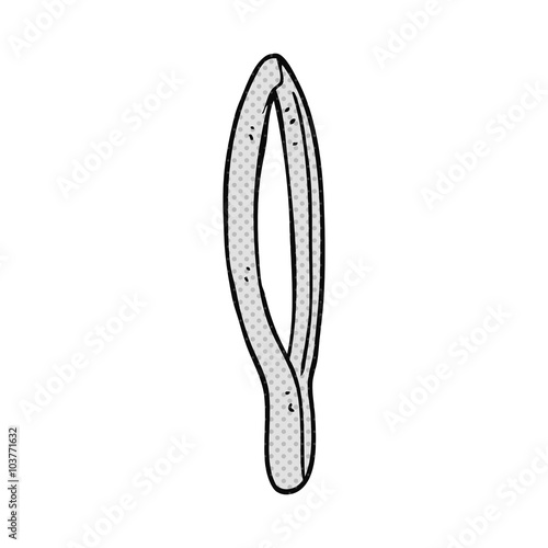 cartoon tweezers