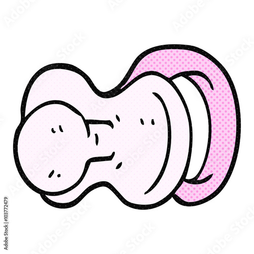 cartoon pacifier