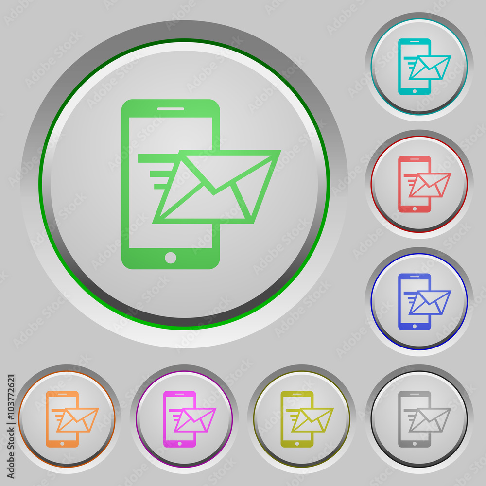 Sending email push buttons Sending email push buttons