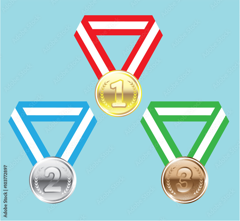 Reward Medals vector Reward Medals vector