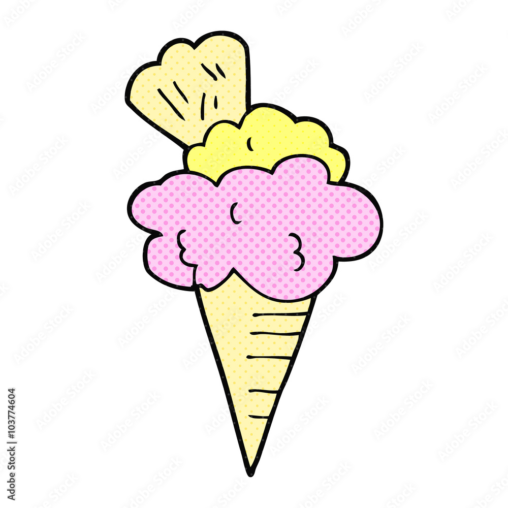 cartoon ice cream cartoon ice cream