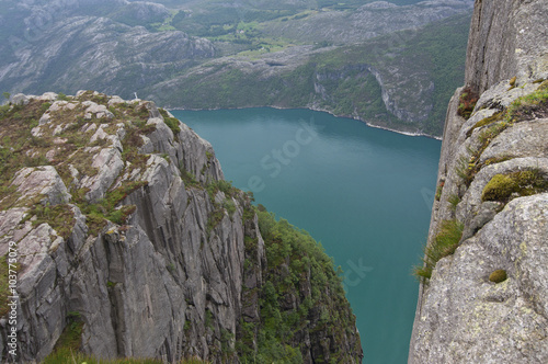 Norway, Lysefjord / Lysefjord or Lysefjorden is a fjord located in the Ryfylke area in southwestern Norway.